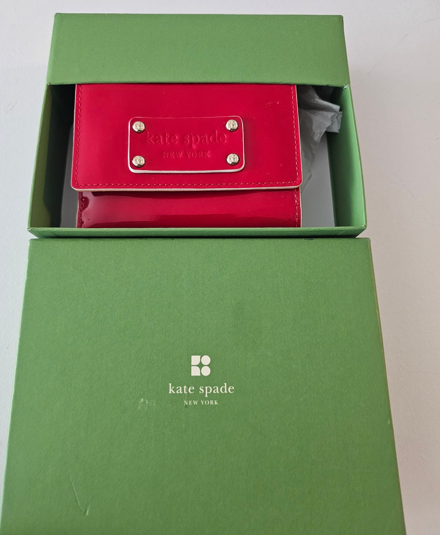 Kate spade tri fold card wallet card holder.