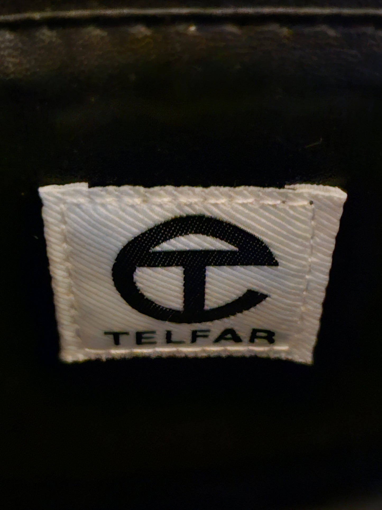 Telfar small orange shopping bag