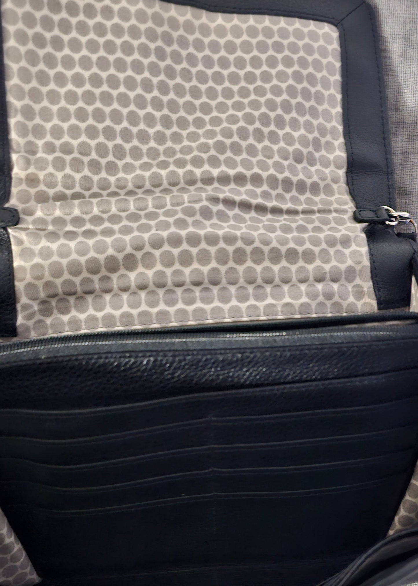 Brighton studded black crossbody