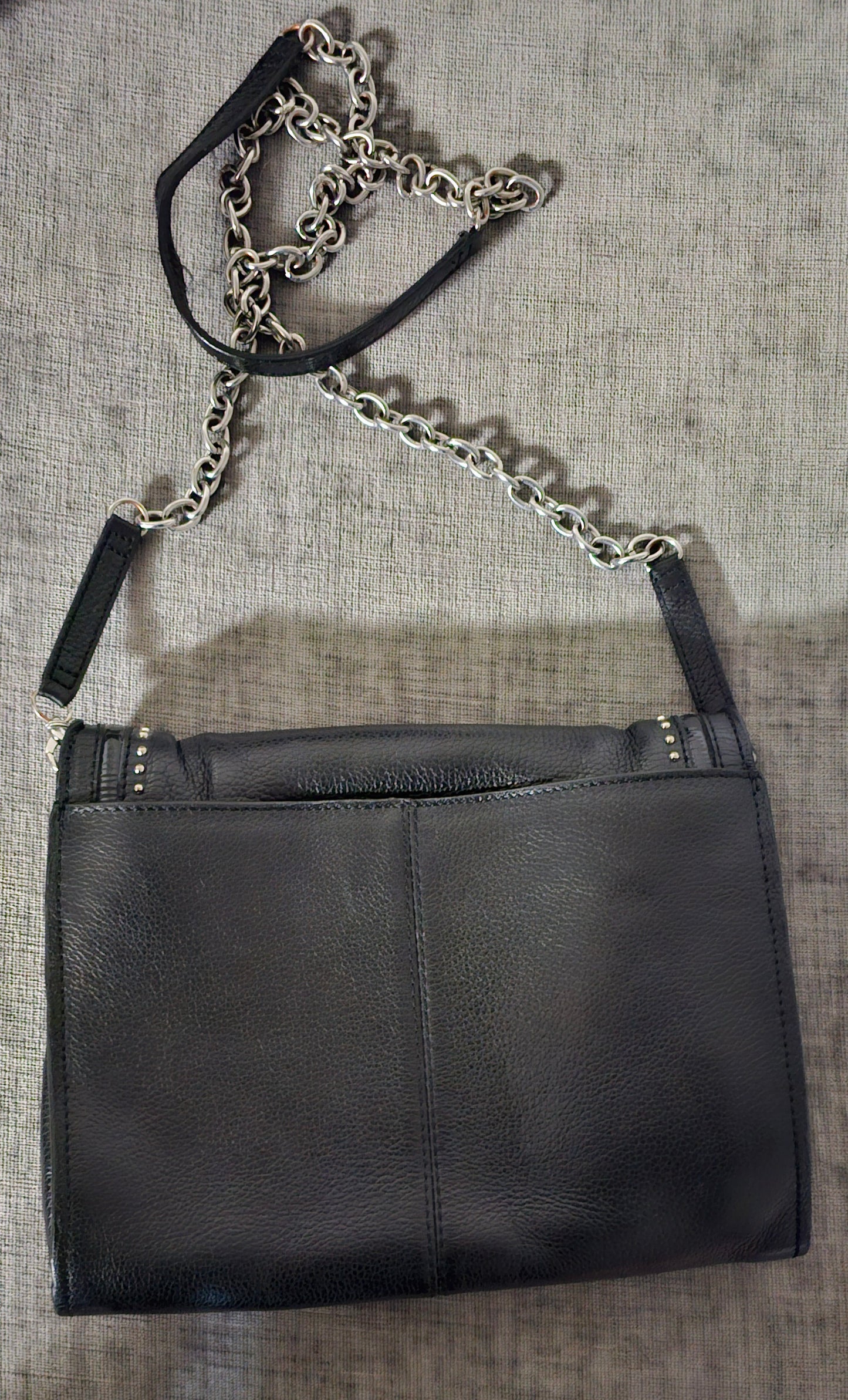 Brighton studded black crossbody