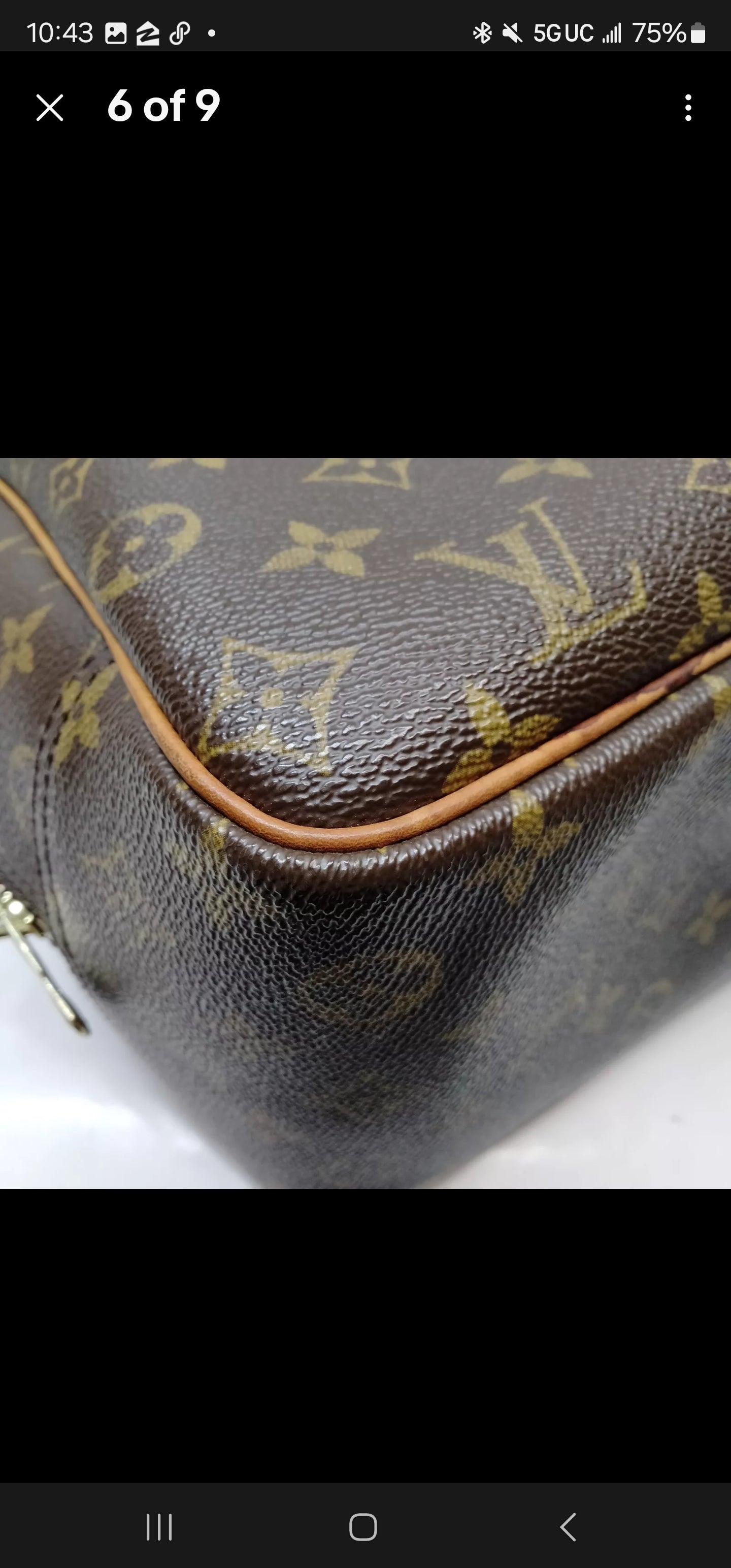 LOUIS VUITTON MONOGRAM DEAUVILLE BOWLING VANITY HANDBAG