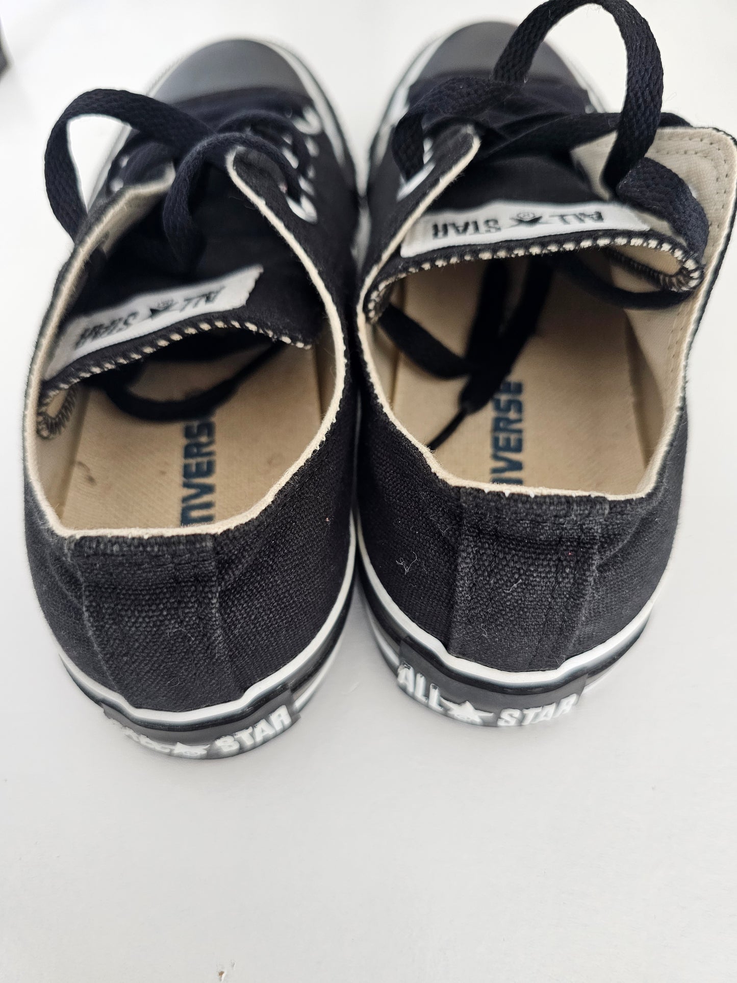 Converse all star blacked out unisex sneakers