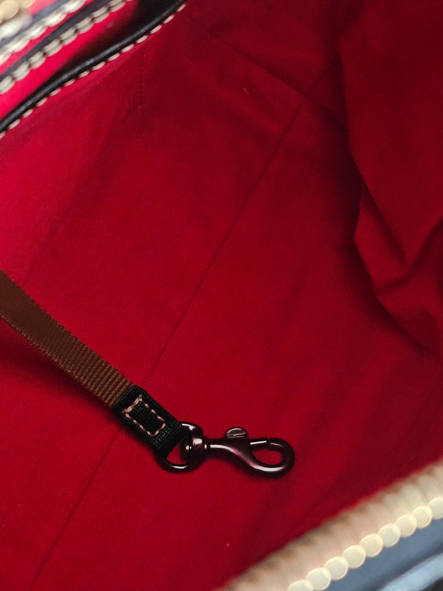 Dooney & Bourke Black smooth leather shoulder bag