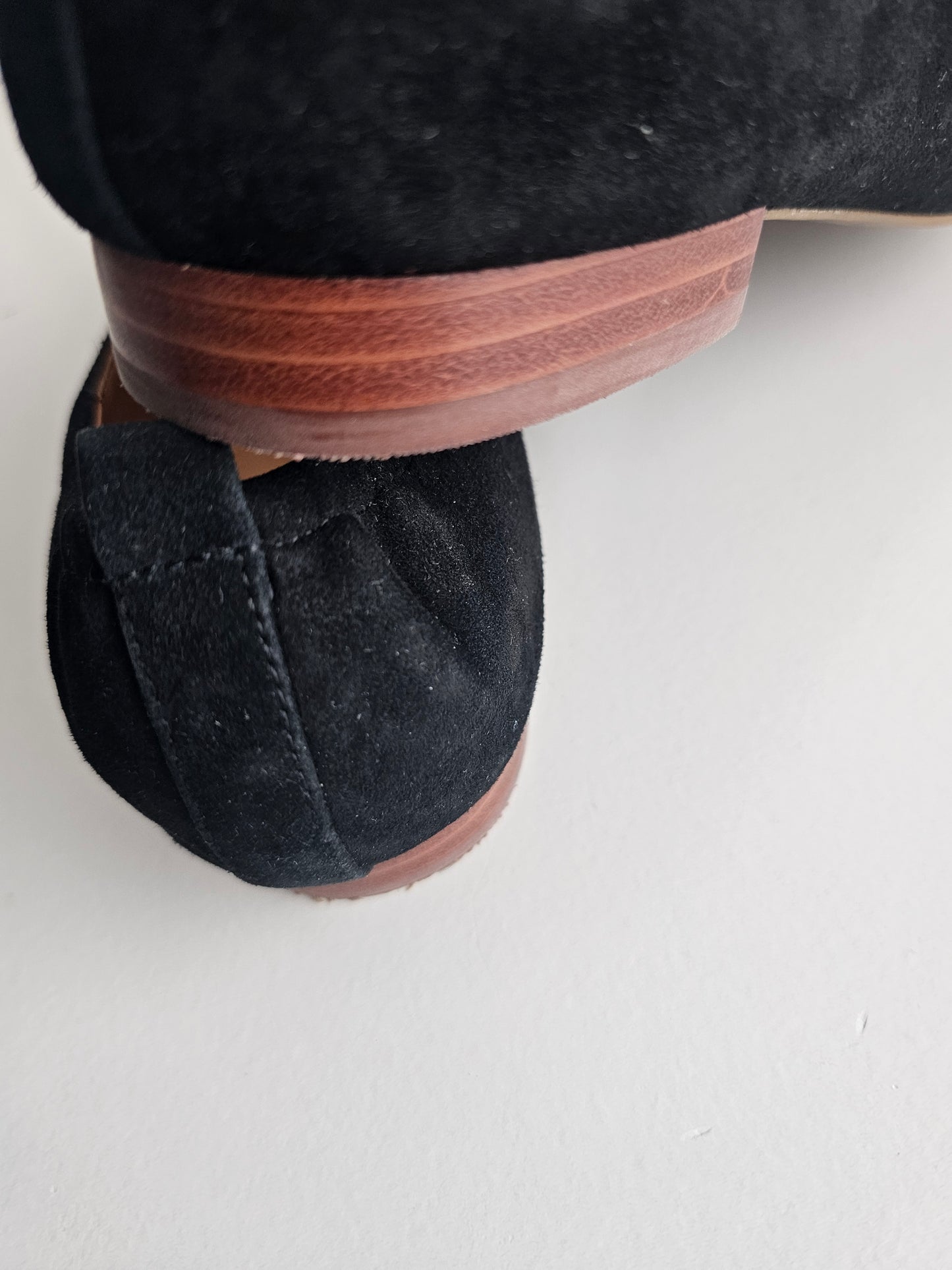 Tory burch 15 mm suede loafers