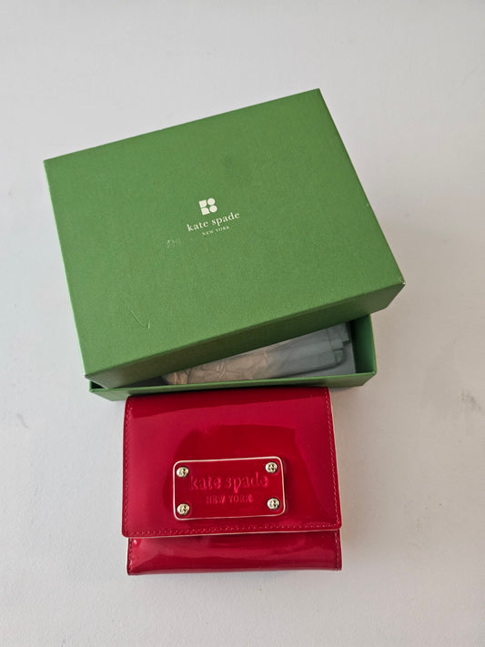 Kate spade tri fold card wallet card holder.